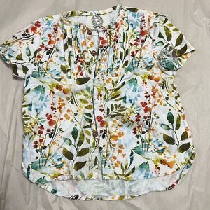 MELANGE BOYS FLORAL SHIRT SIZE 5